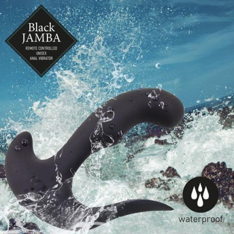 FeelzToys - Black Jamba Anal Vibrator FeelzToys - Black Jamba Anal Vibrator
