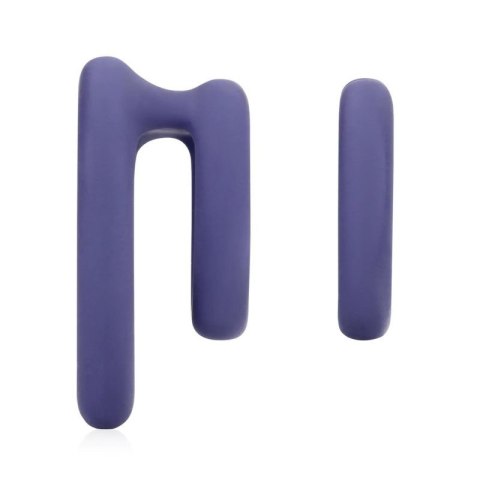 Heart Cockring Set - Violet Storm Heart Cockring Set - Violet Storm