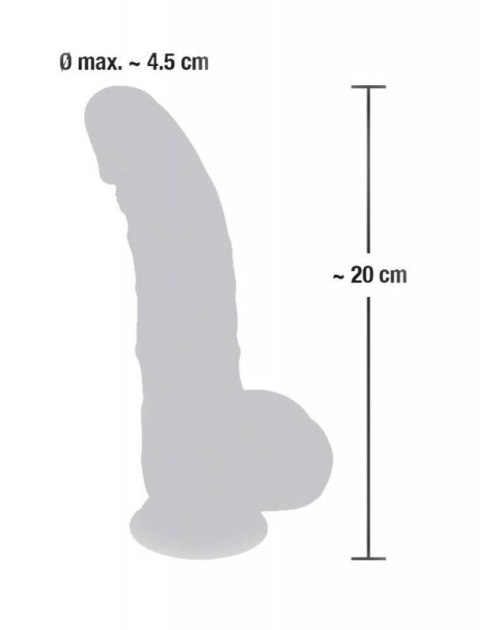 Medical Silicone Dildo 20 cm Medical Silicone Dildo 20 cm
