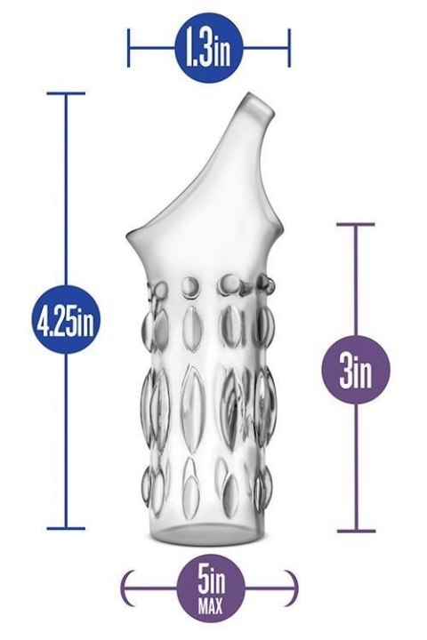 PERFORMANCE STUDDED SLEEVE RING CLEAR PERFORMANCE STUDDED SLEEVE RING CLEAR