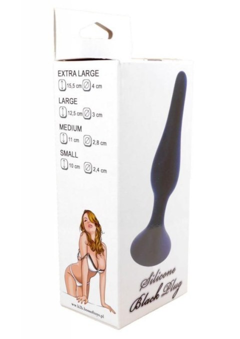 Plug-Silicone Plug Black - Small Plug-Silicone Plug Black - Small
