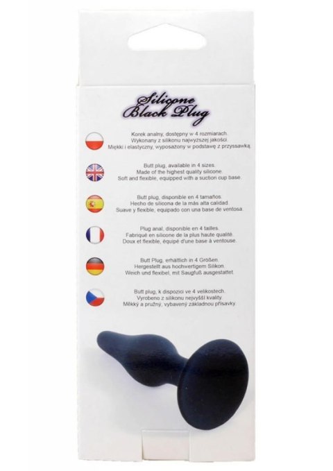 Plug-Silicone Plug Black - Small Plug-Silicone Plug Black - Small