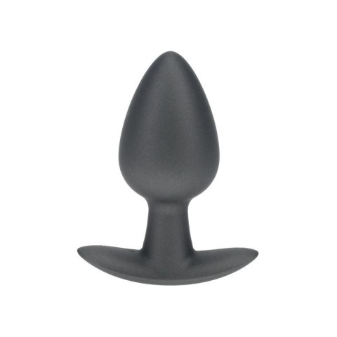 Smooth Silicone Anal Plug - Medium - 3.1 / 7,9 cm - Gunmetal Smooth Silicone Anal Plug - Medium - 3.1 / 7,9 cm - Gunmetal