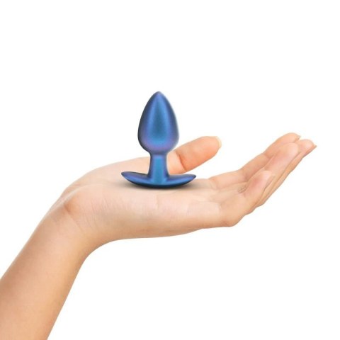 Smooth Silicone Anal Plug - Medium - 3.1 / 7,9 cm - Metallic Blue Smooth Silicone Anal Plug - Medium - 3.1 / 7,9 cm - Metallic Blue