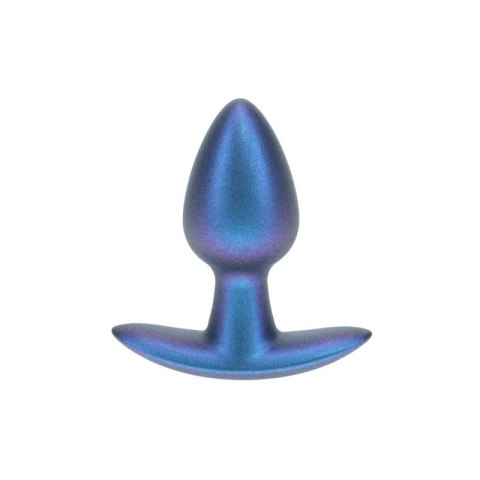 Smooth Silicone Anal Plug - Small - 2.6 / 6,5 cm - Metallic Blue Smooth Silicone Anal Plug - Small - 2.6 / 6,5 cm - Metallic Blue