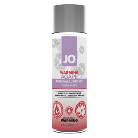 System JO - For Her Agape Glijmiddel Warm 60 ml System JO - For Her Agape Glijmiddel Warm 60 ml