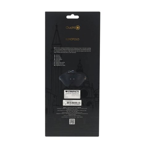 Venice Collection - Blindfold - Black Venice Collection - Blindfold - Black