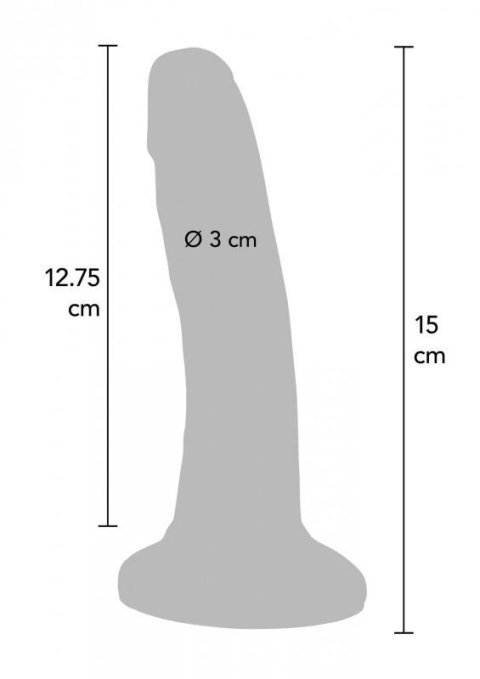 Happy Dicks Dong 6 inch Blue Happy Dicks Dong 6 inch Blue