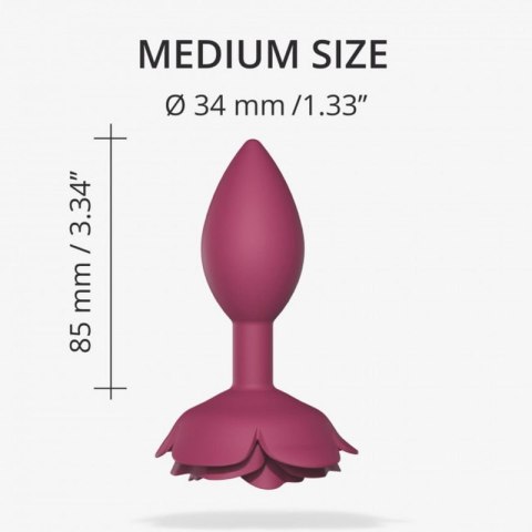 OPEN ROSES M SIZE - PLUM STAR OPEN ROSES M SIZE - PLUM STAR