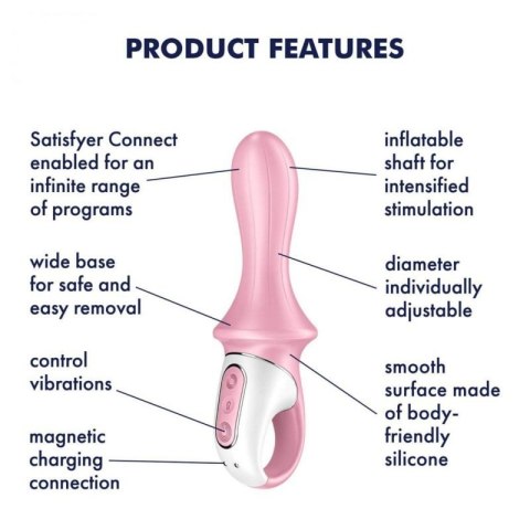 Air Pump Booty 5 Connect App red Air Pump Booty 5 Connect App red