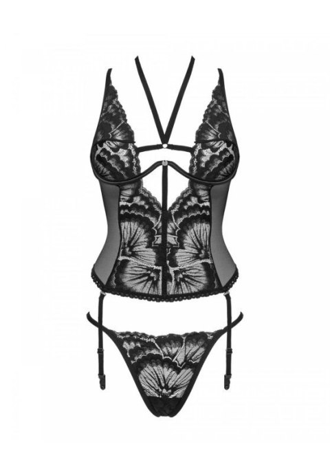 Bielizna-Alessya gorset czarny XS/S Bielizna-Alessya gorset czarny XS/S
