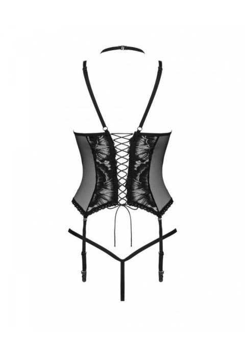 Bielizna-Alessya gorset czarny XS/S Bielizna-Alessya gorset czarny XS/S