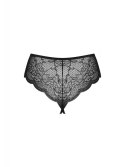 Bielizna-Pearlove figi czarne XS/S
