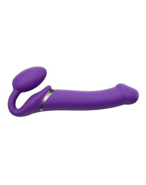 VIBRATING STRAP-ON - L - PURPLE VIBRATING STRAP-ON - L - PURPLE