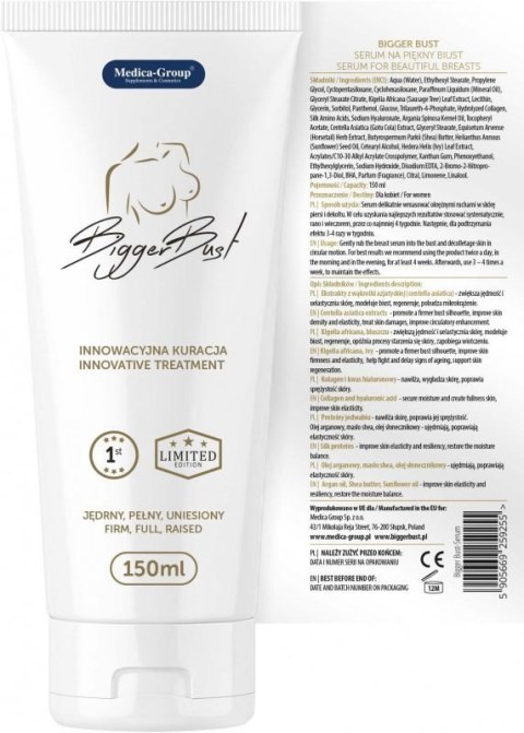Żel/sprej-BigerBust - Serum Żel/sprej-BigerBust - Serum