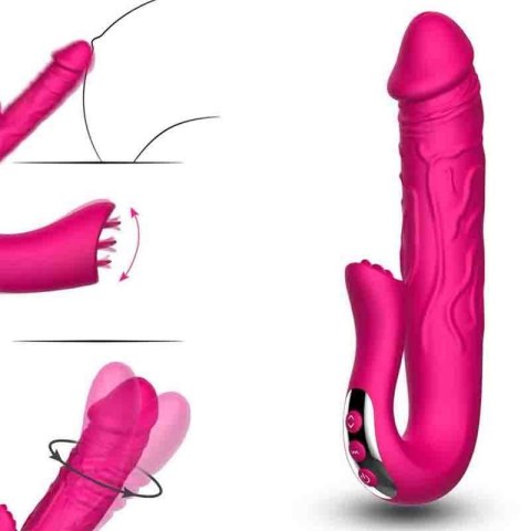 Realistic Tongue Stimulating Dildo Vibrator Realistic Tongue Stimulating Dildo Vibrator