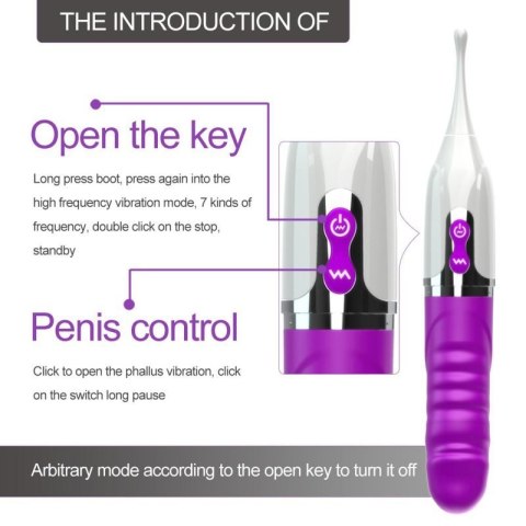 Stymulator- Stimulator clitoris, USB Magnetic charging, 7 Frequency Vibration Stymulator- Stimulator clitoris, USB Magnetic charging, 7 Frequency Vibration