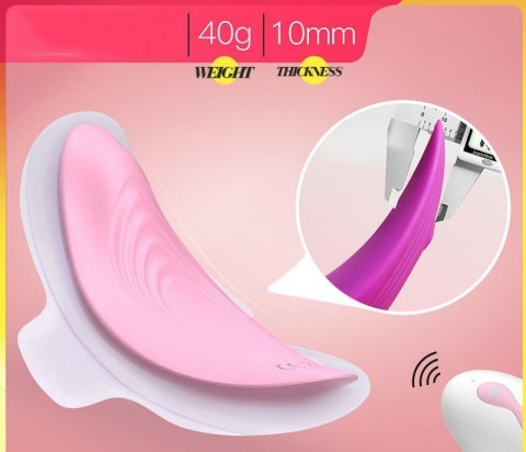 Ultrathin Wearable remote mini vibe PINK Ultrathin Wearable remote mini vibe PINK