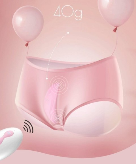 Ultrathin Wearable remote mini vibe PINK Ultrathin Wearable remote mini vibe PINK