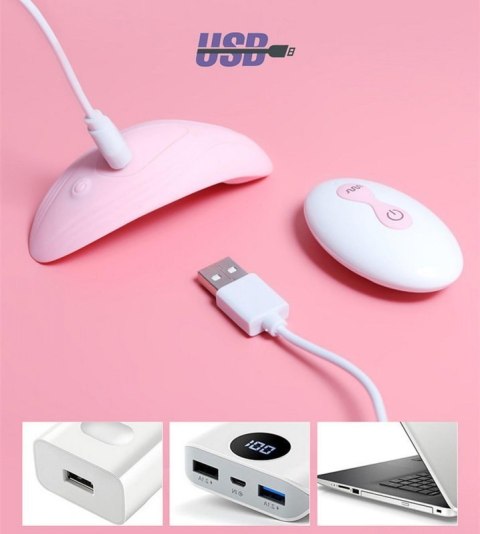 Ultrathin Wearable remote mini vibe PINK Ultrathin Wearable remote mini vibe PINK