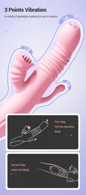 Wibrator-Ada USB -Pink Wibrator-Ada USB -Pink