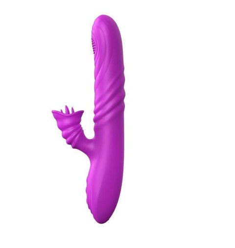 Wibrator-Angelia, USB 3 functions of thrusting / 20 vibrations Purple Wibrator-Angelia, USB 3 functions of thrusting / 20 vibrations Purple