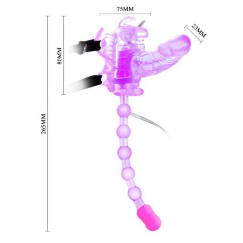 BAILE- BUTTERFLY, 7 vibration functions BAILE- BUTTERFLY, 7 vibration functions