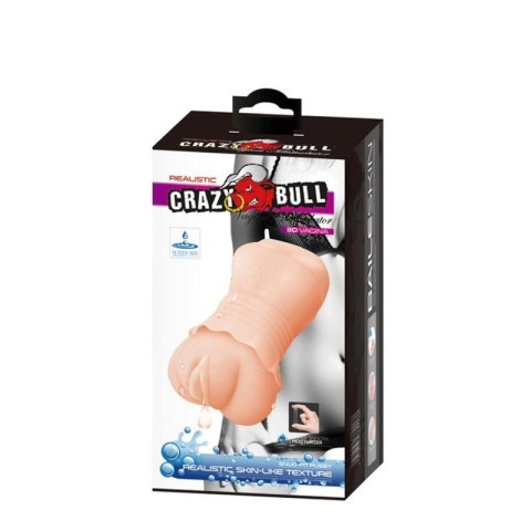 CRAZY BULL- Realistic 3D VAGINA, Water lubricant CRAZY BULL- Realistic 3D VAGINA, Water lubricant