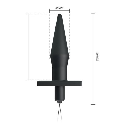 BAILE - BUTT PLUG, 20 vibration functions Wireless remote control BAILE - BUTT PLUG, 20 vibration functions Wireless remote control