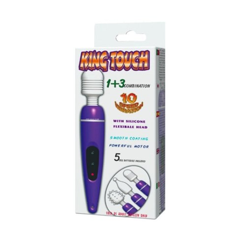 BAILE- KING TOUCH 1+3 COMBINATION, 10 vibration functions BAILE- KING TOUCH 1+3 COMBINATION, 10 vibration functions