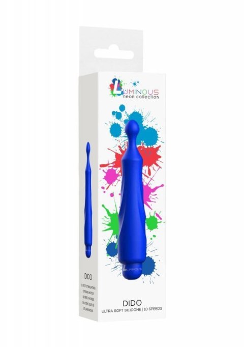 Dido - ABS Bullet With Sleeve - 10-Speeds - Royal Blue Dido - ABS Bullet With Sleeve - 10-Speeds - Royal Blue