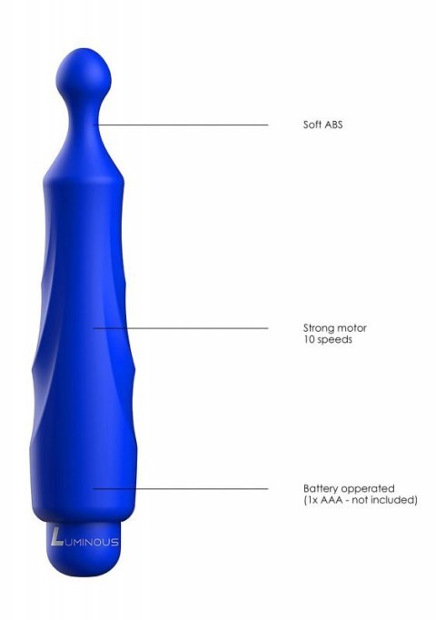Dido - ABS Bullet With Sleeve - 10-Speeds - Royal Blue Dido - ABS Bullet With Sleeve - 10-Speeds - Royal Blue