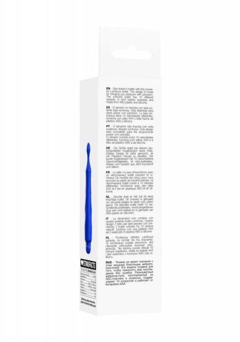 Dido - ABS Bullet With Sleeve - 10-Speeds - Royal Blue Dido - ABS Bullet With Sleeve - 10-Speeds - Royal Blue