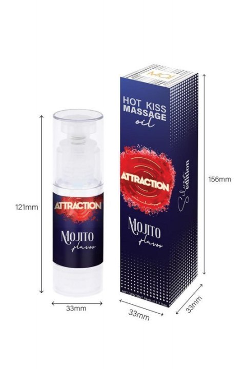 MASSAGE OIL ATTRACTION MOJITO BALM 50 ML MASSAGE OIL ATTRACTION MOJITO BALM 50 ML
