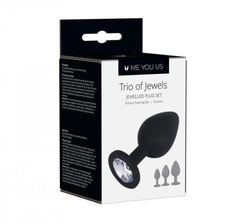 Me You Us Trio Of Jewels Black Me You Us Trio Of Jewels Black