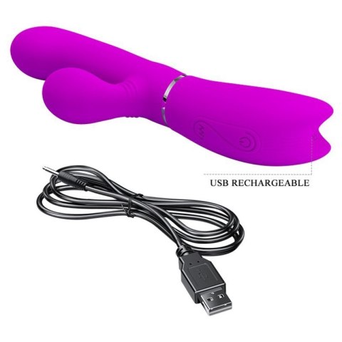 PRETTY LOVE - Clitoris Vibrator, 12 vibration functions Memory function 4 licking settings PRETTY LOVE - Clitoris Vibrator, 12 vibration functions Memory function 4 licking settings