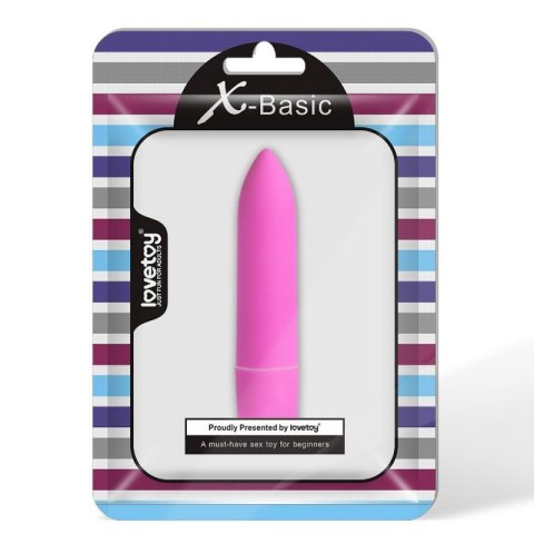 X-Basic Bullet Long 10 speeds Pink X-Basic Bullet Long 10 speeds Pink