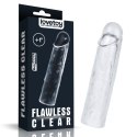 Flawless Clear Penis Sleeve Add 1&#039;&#039;