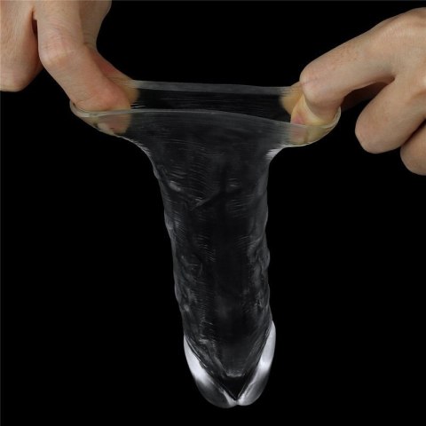 Flawless Clear Penis Sleeve Add 1'' Flawless Clear Penis Sleeve Add 1''