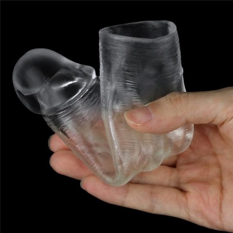 Flawless Clear Penis Sleeve Add 1'' Flawless Clear Penis Sleeve Add 1''