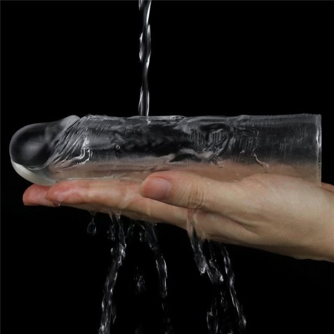 Flawless Clear Penis Sleeve Add 1'' Flawless Clear Penis Sleeve Add 1''