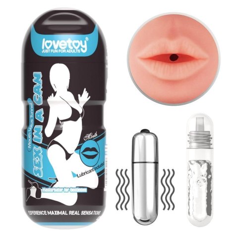 Sex In A Can Mouth Stamina Tunnel - Vibrating Sex In A Can Mouth Stamina Tunnel - Vibrating