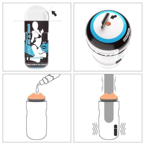 Sex In A Can Mouth Stamina Tunnel - Vibrating Sex In A Can Mouth Stamina Tunnel - Vibrating