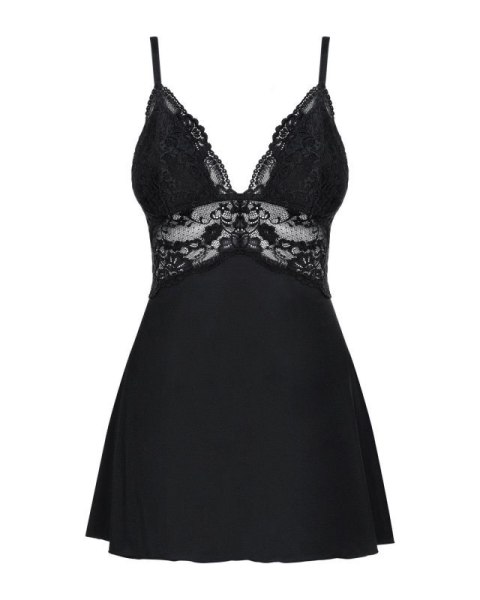 Bielizna-810-BAB-1 babydoll i stringi czarna L/XL Bielizna-810-BAB-1 babydoll i stringi czarna L/XL