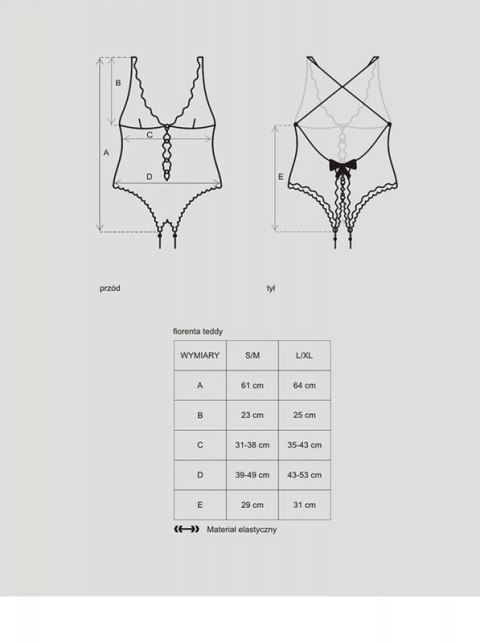 Bielizna-Fiorenta body S/M Bielizna-Fiorenta body S/M
