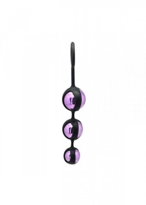 Kulki-TRIPLE PLEASURE BALLS. WEIGHTED STEEL BALLS INSIDE Kulki-TRIPLE PLEASURE BALLS. WEIGHTED STEEL BALLS INSIDE