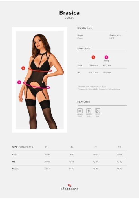 Bielizna-Brasica gorset M/L Bielizna-Brasica gorset M/L