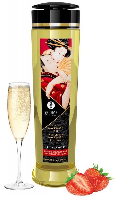 Massage Oil Romance STRAWBERY WINE Massage Oil Romance STRAWBERY WINE