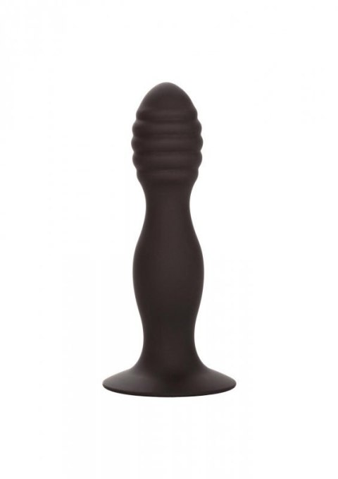 Ribbed Anal Stud Black Ribbed Anal Stud Black