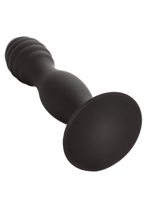 Ribbed Anal Stud Black Ribbed Anal Stud Black